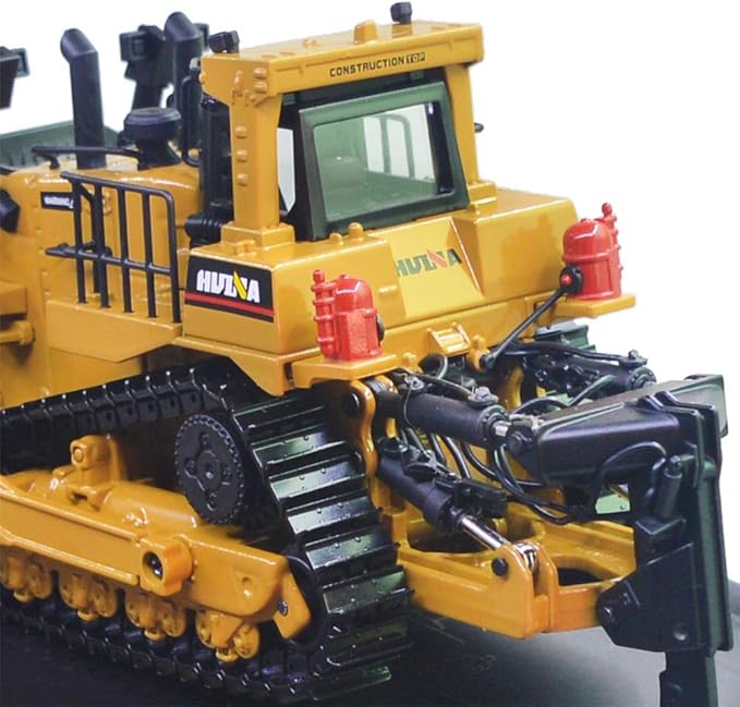 Ailejia 1/50 Scale Diecast Truck Alloy Models Bulldozer Vehicle Construction Vehicle Model Engineering Car Toy boy Gift (Bulldozer)