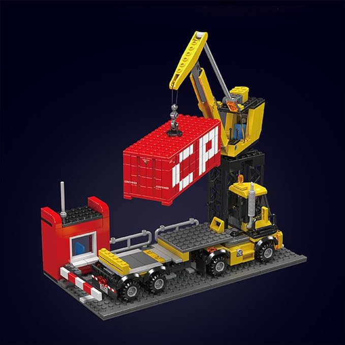 EMD SD40-2 Diesel Locomotive Building Blocks Set,Collectible Diesel Locomotive Display Set,Scale Model with Train Tracks, Top Present for Train Lovers and Adults,M.K12027 (1170 Pcs)