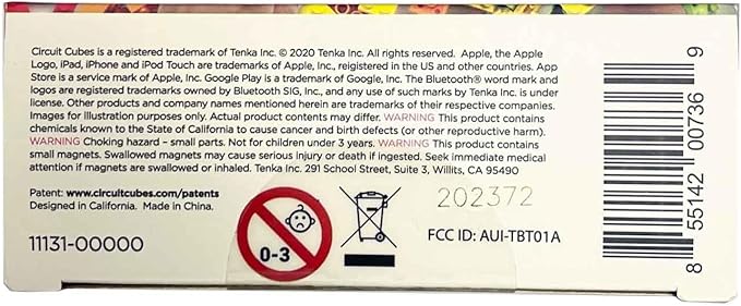 Bluetooth Upgrade+ Kit Electronic Toy Building Set Compatible with Most Building Blocks STEM Toy Learning