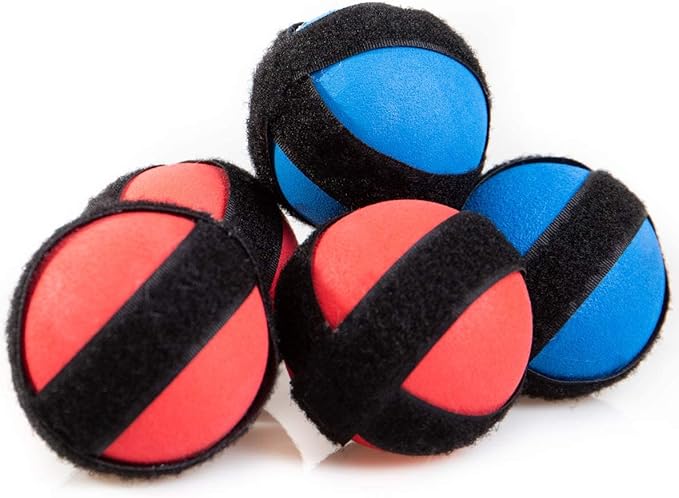 Ultimate Dodgeball Game for Kids | 4-Player Toy Set 4 Vests, 12 Dodge Balls, 1 Drawstring Bag | Fun Indoor and Outside Dodge Tag Game for Boys and Girls 6+ Years