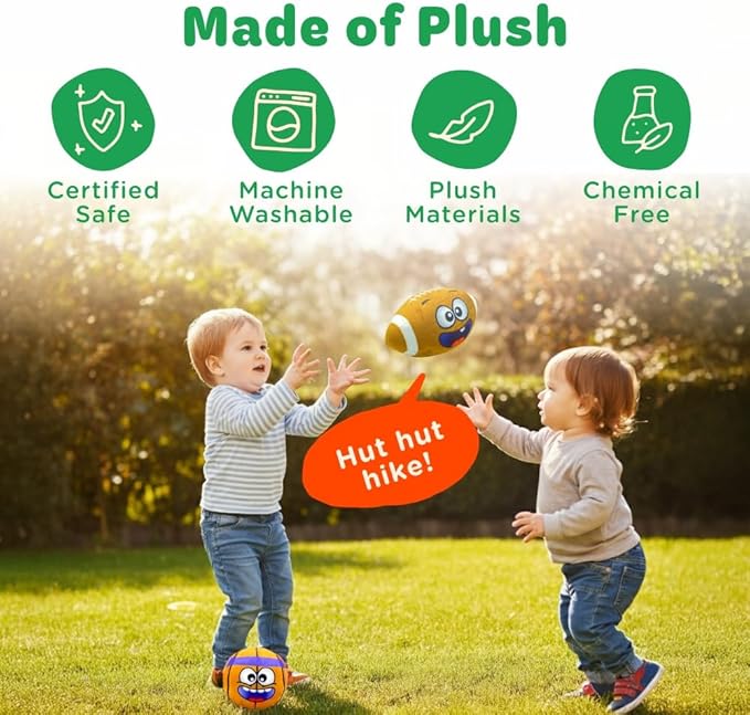 Move2Play, Hilariously Interactive Toy with Music & Sound Effects | Birthday Gift for Boy & Girl | Ball for Toddler & Baby | Indoor/Outdoor | 1, 2, 3+ Year Old