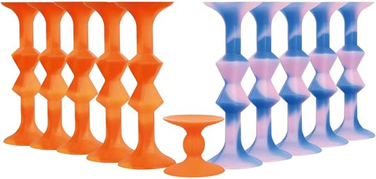 11Pcs Diamond Styled Valentine's Day Silicone Suction Cup Dart Game Pictionary Game for Family Party (Mix Color)