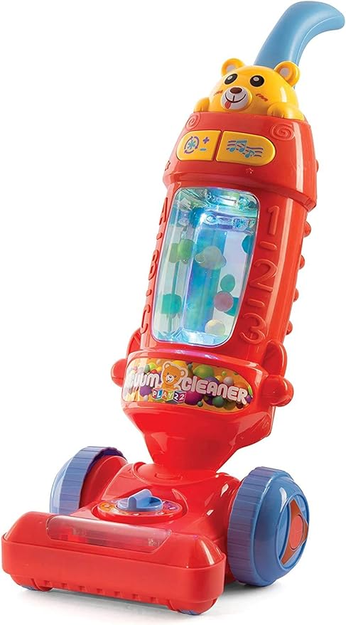 Play22 Kids Vacuum Cleaner Toy for Toddler with Lights & Sounds Effects & Ball-Popping Action - Pretend Play Toy Vacuum Cleaner for Toddler Best Gift for Boys and Girls, No Suction! Original