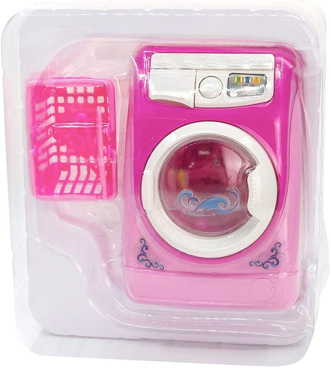 Coherny Toy Washing Machine Kids Mini Simulation Dollhouse Furniture Kitchen Toys Children Play House Toy …