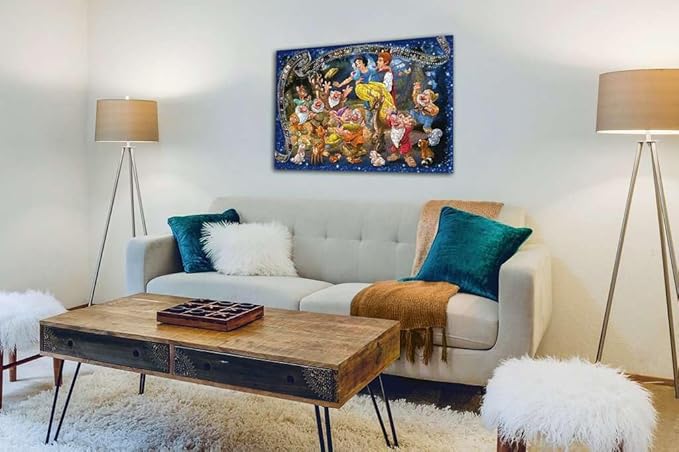 Ravensburger Disney Snow White Collector's Edition Puzzle | 1000 Unique Pieces | Softclick Technology Ensures Precise Fit | Ideal for Adults and Kids Aged 12+