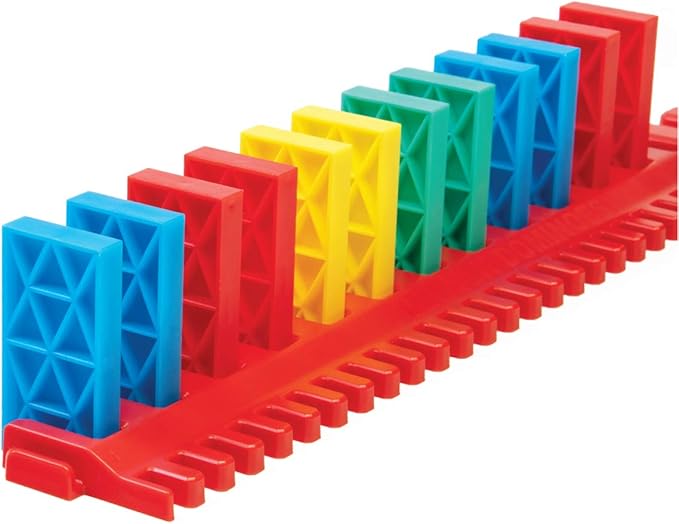 Bulk Dominoes Kinetic Domino Kit | Dominoes Set, STEM STEAM Small Toys, Family Games for Kids, Kids Toys and Games, Building, Toppling, Chain Reaction Sets (118pc)
