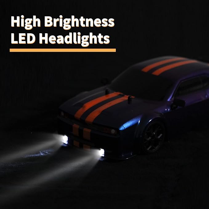 RC Drift Car, 1:14 Remote Control Car 4WD Drift RC Cars Vehicle 28km/h High Speed Racing RC Drifting Car Gifts Toy for Boys Kids