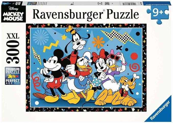 Ravensburger 13386 Disney Mickey Mouse Jigsaw Puzzle for Kids Age 9 Years Up-300 Pieces XXL