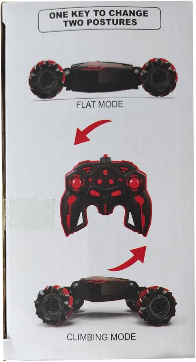 FEIMUOSI Remote Control Car RC Toys: - Drift Rc Car Rechargeable Toy Cars with Light Music Gesture Sensing Stunt Transformer 360° Rotating Hand Controlled Christmas Birthday Gift for Boys 4-7