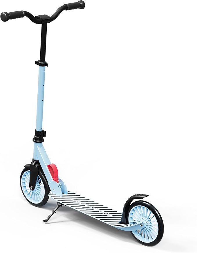 Scooter for Kids 8-12, Kick Scooter for Kids,Teen& Adults, Folding Scooters Holds Up to 220lbs | Adjustable Height | Lightweight |Rear Brake