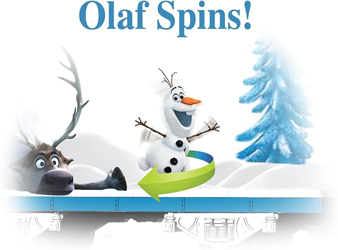 Lionel Disney's Frozen Ready-to-Play Set, Battery-Powered Model Train Set with Remote