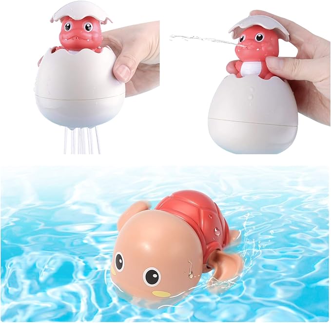 33 PCS Bath Toy Bathtub Toy with Shower and Rubber Duck for Toddlers and Babies