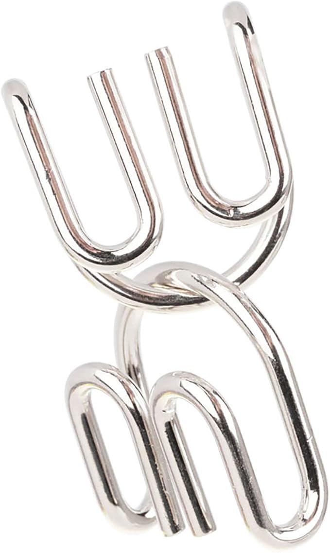 AHYUAN 24 Pack Metal Puzzles Easter Basket Stuffers IQ Wire Metal Puzzles with Paper Box Gift Package Great Educational Puzzle Games Toys Magic Trick Toy for Party Favor Kids Adults Challenge