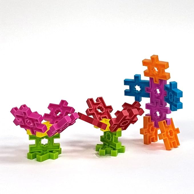 KADU DA Brights 28 Piece Set - STEM/STEAM Building + Construction Toy, for Open + Imaginative Play