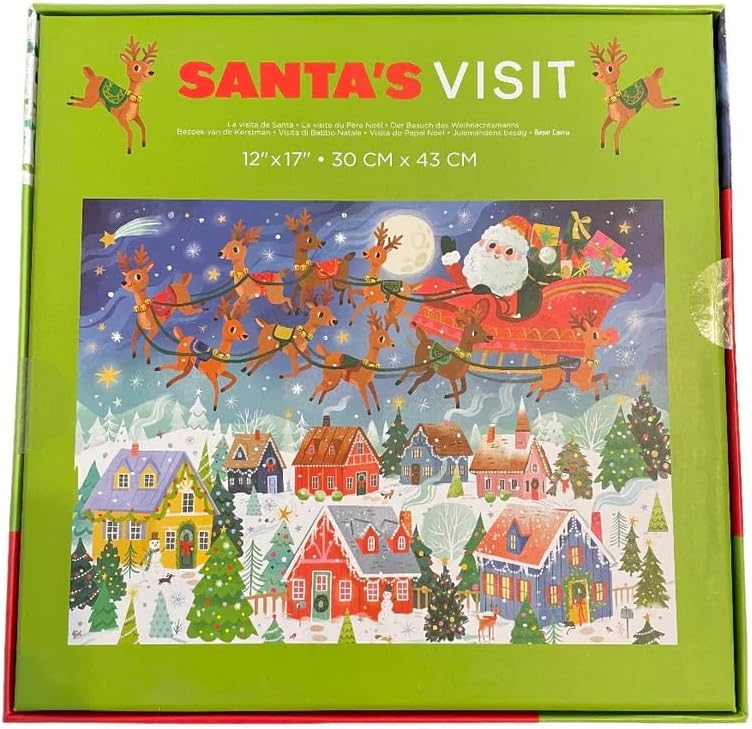 100pc Boxed Puzzle/Santa's Visit