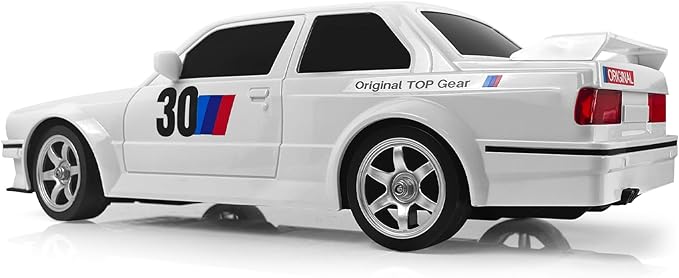 Remote Control Cars 1:16 Scale RC Drift Car 2.4Ghz 30KM/H High Speed 4WD RTR Racing Car with Drift Tires LED Lights 2PCS Rechargeable Batteries RC Sport Cars Toys for Adults Boys Girls Kids Gift