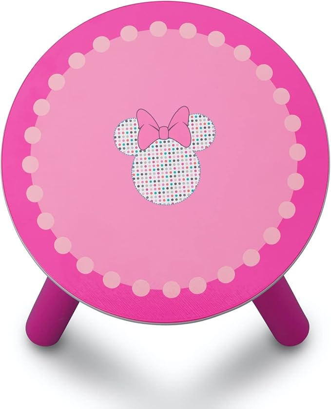 Delta Children Deluxe Kids Art Table | Easel, Desk, Stool, Toy Organizer, Disney Minnie Mouse