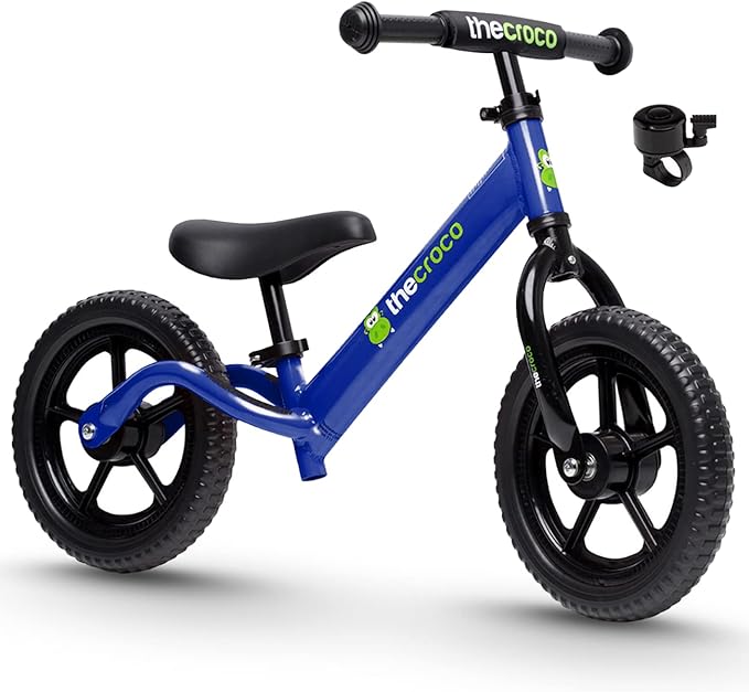 The Original Croco Ultra Lightweight and Sturdy Balance Bike.3 Models for 2, 3, 4, and 5-Year-Old Kids. Unbeatable Features. Toddler Training Bike, No Pedal