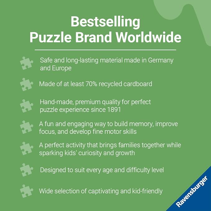 Ravensburger Bluey Toys - 24 Piece Giant Floor Jigsaw Puzzle for Kids Age 3 Years Up - Gifts for Toddlers