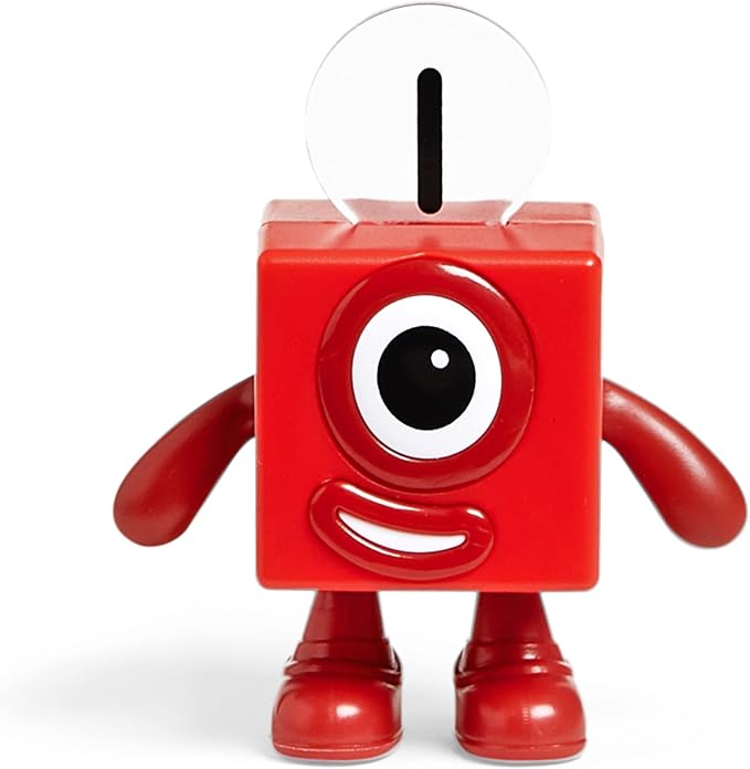 hand2mind Numberblocks Friends One to Five, Action Figure Set, Toy Figures & Playsets, Small Figurines for Kids, Counting Blocks, Numbers for Toddlers, Math Toys, Kids Birthday Gifts