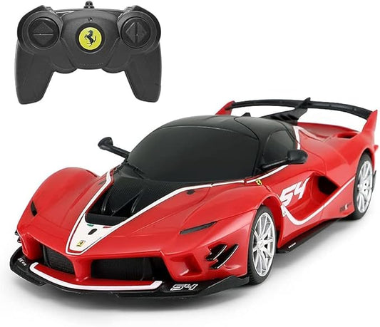 100 CLASSIC Officially Licensed RC Car Ferrari LaFerrari FXX K EVO Remote Control RC Car Series 1:24 Scale Full Function Electric Sport Racing Hobby Toy Car 79300RD