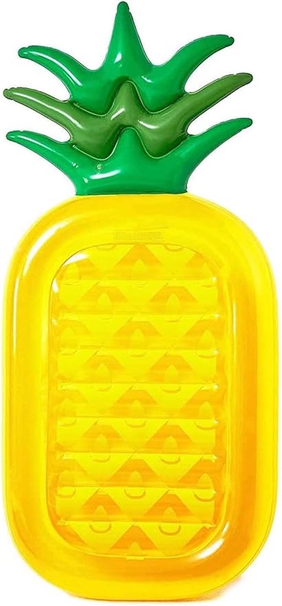 Inflatable Pool Floats for Kids and Adults, Large Water Inflatable Pineapple Pool Float for Swimming Pool