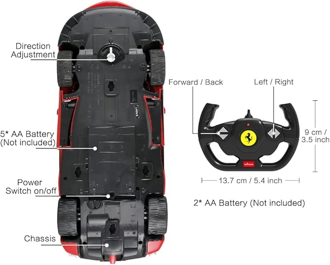 Remote Control Ferrari Toy Car | Rastar 1:14 Ferrari LaFerrari Aperta RC Drift Car