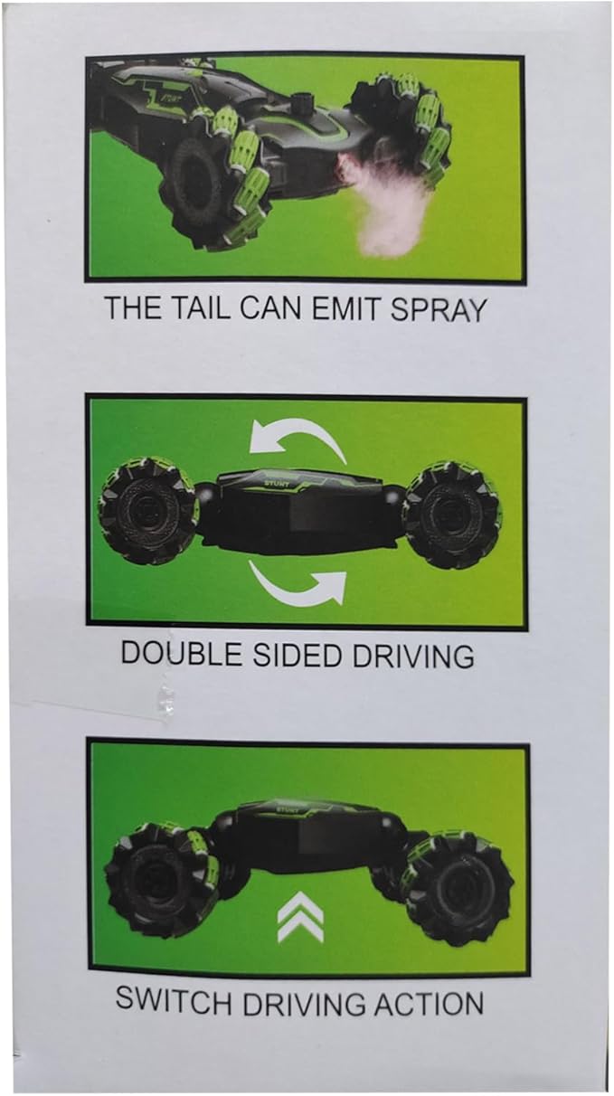 FEIMUOSI Remote Control Car RC Toys: - Drift Rc Car Rechargeable Toy Cars with Light Music Gesture Sensing Stunt Transformer 360° Rotating Hand Controlled Christmas Birthday Gift for Boys 4-7