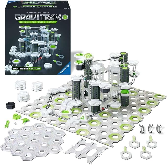 Ravensburger GraviTrax PRO Vertical Starter Set - Innovative Marble Run | STEM Toy | Enhances Creative Thinking | Globally Recognized Brand | Ideal for Boys and Girls Aged 8 and Up