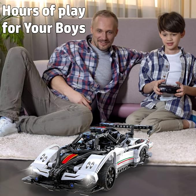 WisePlay Model Cars to Build for Adults and Kids 8-12 Year - STEM Projects for Kids Ages 12-16 Year - Build Your Own Remote Control Car - STEM Kits and Great Gift for Easter