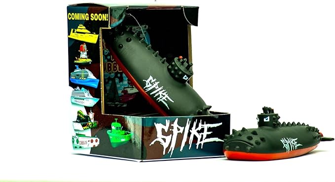 ITTY Bitty Boats - Educational Bath Toy for Toddlers 1-5, Bath Toy for Kids Ages 1-5, Pool Toy for Toddlers 1-5, Learning Toy for Toddler Girls and Boys (Submarine)