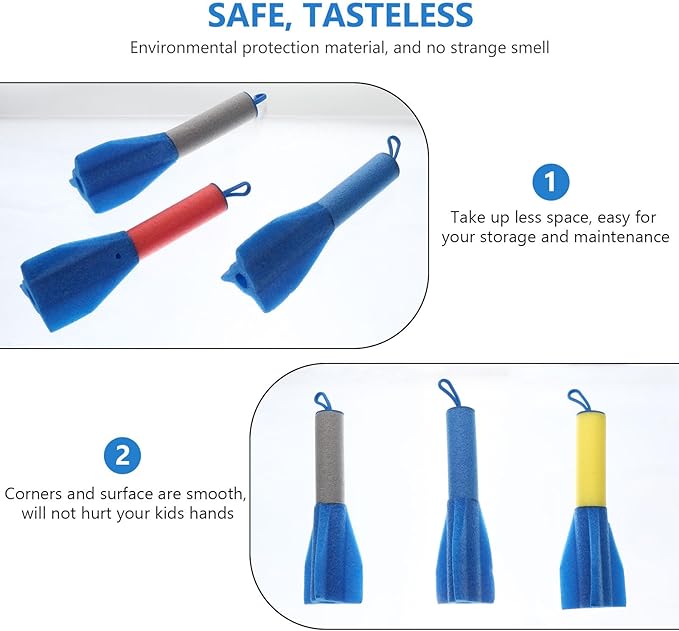 80 Pcs Finger Rocket Kids Outdoor Flying Toys Beach Games Toys for Ages 14 and up Backyard Games for Kids Babyboy Baby Plaything Toy Airplane Child Pearl Cotton Suspenders