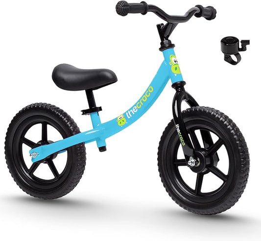 The Original Croco Ultra Lightweight and Sturdy Balance Bike.3 Models for 2, 3, 4, and 5-Year-Old Kids. Unbeatable Features. Toddler Training Bike, No Pedal