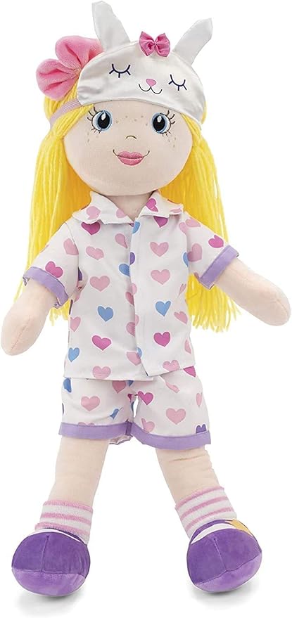 Soft Plush Baby Doll - 18 Inch Rag Dolls for Girls and Boys, Infants & Babies, My First Plush for 1 Year Old, Stuffed Doll - Eimmie