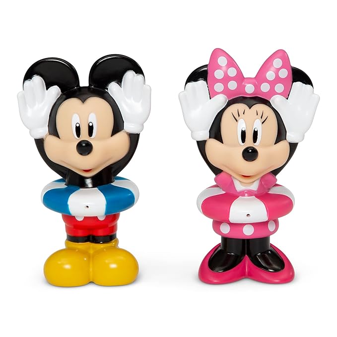 Disney Mickey Mouse Water Table by Delta Children| 3-Tier Water Play Table with 11-Piece Toy Set | Water Sensory Table + Summer Beach Toys for Outside Backyard for Toddlers Ages 2+, Blue