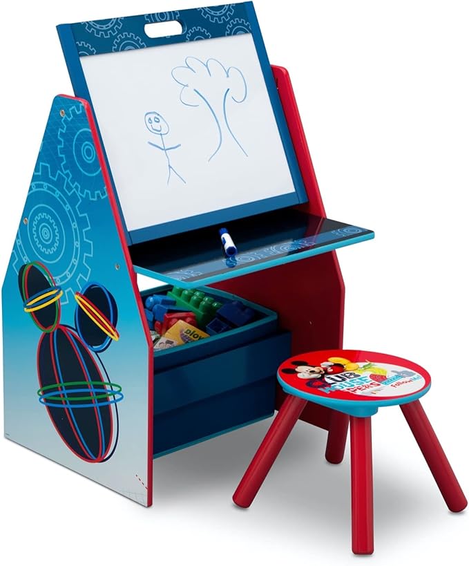 Delta Children Easel and Play Station, Disney Mickey Mouse