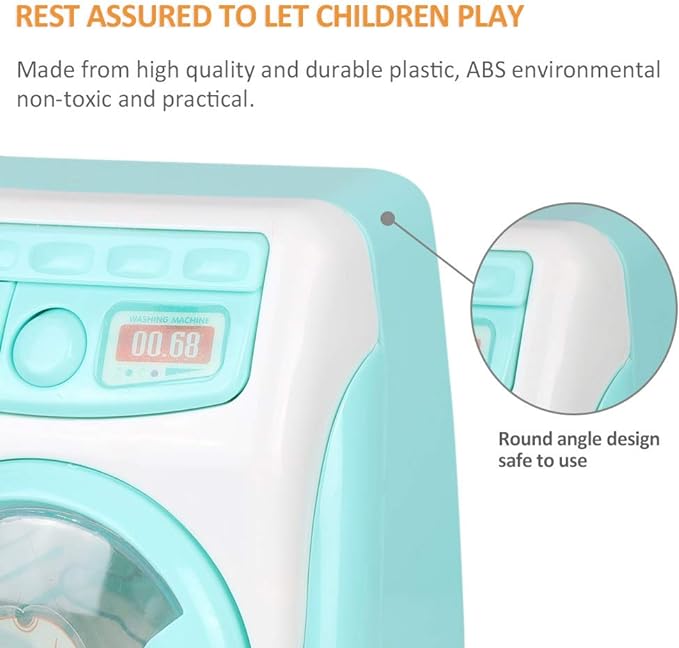 Coherny Mini Simulation Dollhouse Furniture Kitchen Toys Kids Children Play House Toy Washing Machine