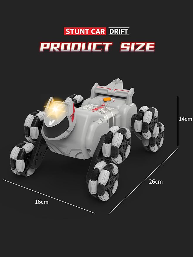 ATHLERIA 8WD Gesture Sensing Rc Stunt Car Toys for Boy Age 8-13,Hand Remote Control Cars,Coolest Christmas Birthday Present Ideas for Boys Girls Kids Teens Age 8 9 10 11 12 13+ Year,Racing Drift Car