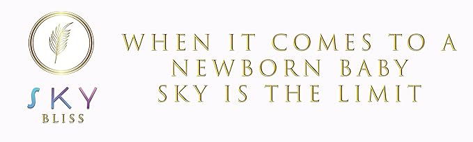 Sky Bliss 20 Piece Baby Gift Set (Blue), Newborn Baby Gift Set, Baby Clothes, Teddy Bear, Pacifier, Baby Grooming kit, Gifts for a New Baby Boy, Baby Boy Newborn Essentials