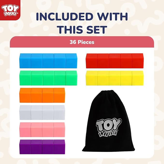 TOY Life Magnetic Building Blocks for Toddlers Ages 3-5 and Kids 4-8 - STEM Learning Preschool Building Toys