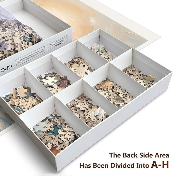 Christian Puzzles for Adults 500 Pieces - Jesus Walking on Water - Wooden Religious Jesus Puzzles Christian Gifts for Women Men Kids