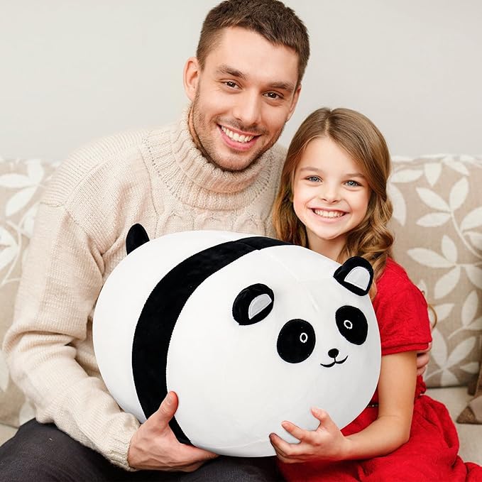 Wepop Panda Stuffed Animal Plush Toys, 20 in Cute Panda Plush Throw Pillows Soft & Cuddly Plushies Dolls Gifts for Boys Girls