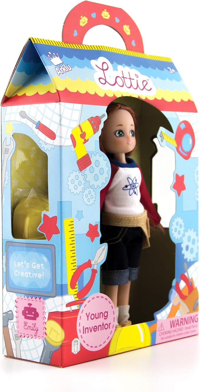 Lottie Young Inventor STEM Doll with Tool Set