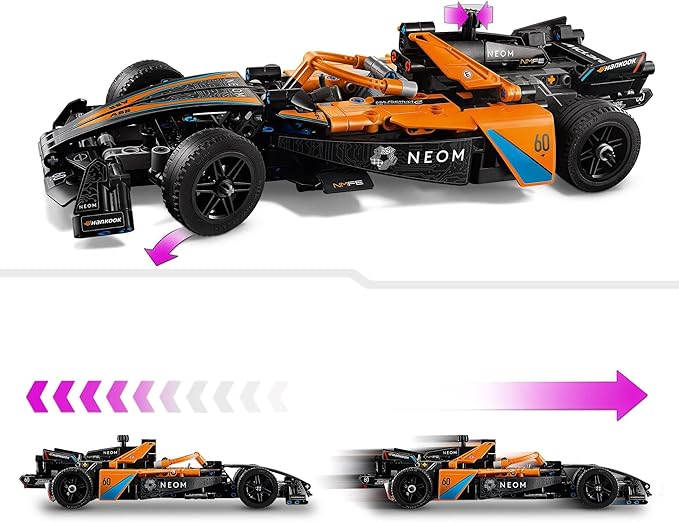 LEGO Technic & Speed Champions McLaren Racing Pack Building Toys Set - Race Cars Toys for Kids, Boys & Girls, Ages 9+ - Gift Ideas for Birthdays - 66792