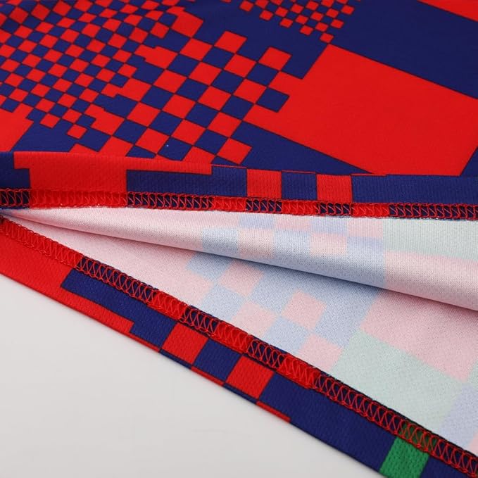 RIKPR Kids Soccer Jersey for Boys Girls Youth Uniform with Doll Football Shirt Birthday Gift Set