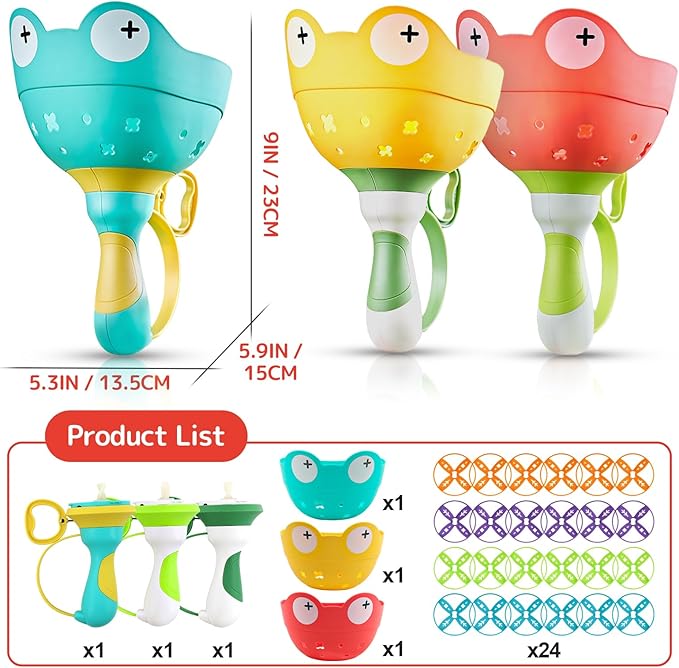 Outside Toys for Kids Ages 4-8 - Manual Capture Catching Game - Toddler Chasing Toy for Boys & Girls, Ages 3-7 - Outdoor Fun Family Games