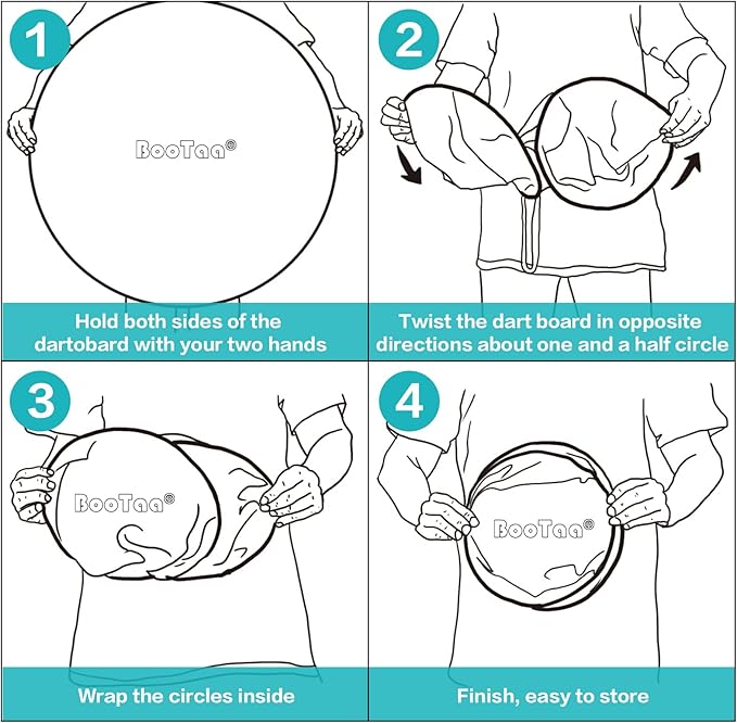 BooTaa 29" Large Dart Board for Kids, Kids Dart Board with Sticky Balls, Boys Toys, Indoor/Sport Outdoor Fun Party Play Game Toys, Birthday Gifts for 3 4 5 6 7 8 9 10 11 12 Year Old Boys Girls