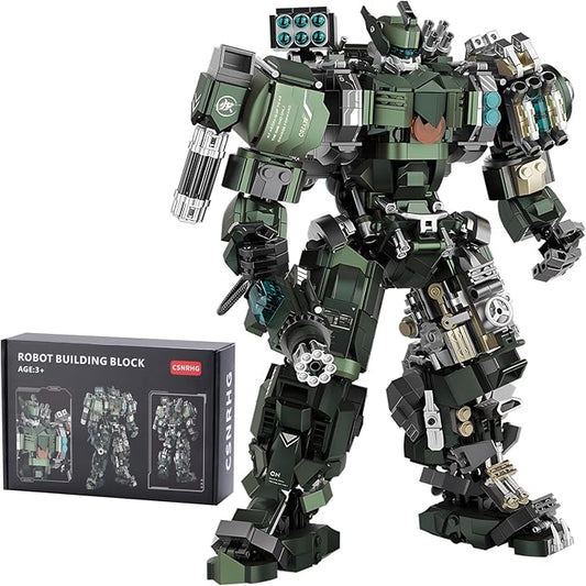 Mech Robot Model Building Blocks Toy Set Birthday for Age 8+ Children Adults Teens 1403 Pieces
