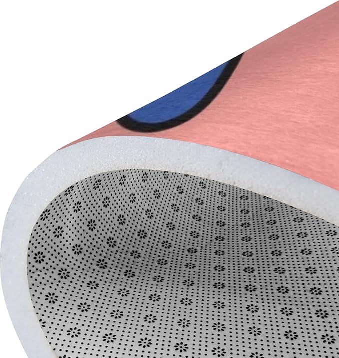 Kids Rug, Classroom Rug Colorful Puzzle Playmat Rugs - 5x7 Ft Kids Carpet with Rubber Backing, Classroom Carpet Play Mat Nursery Rugs for Children Boys Bedroom Playroom School Classroom Seating Carpet