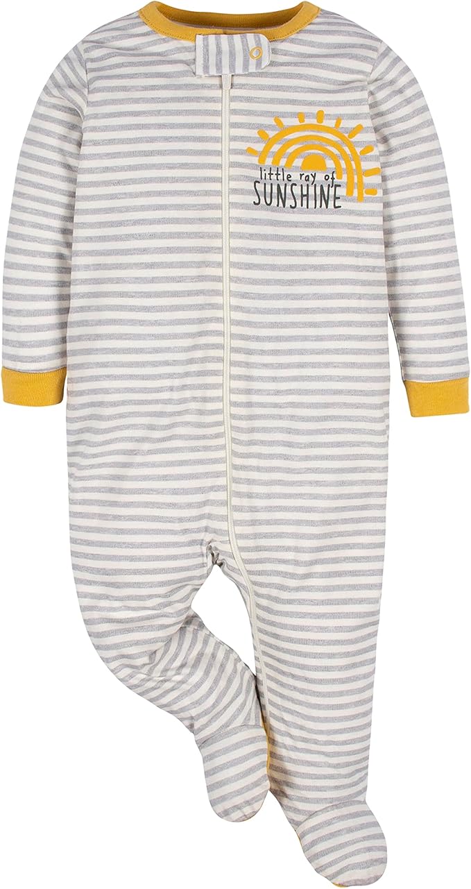 Gerber Baby Boys 4 Pack Sleep 'N Play Footie